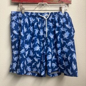 Southern Tide Blue Turtle Swim‎ Trunks